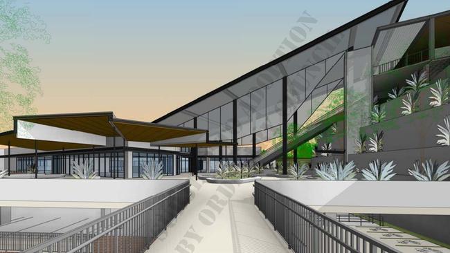 An artist impression of the planned extension at Holmview Central Shopping Centre.