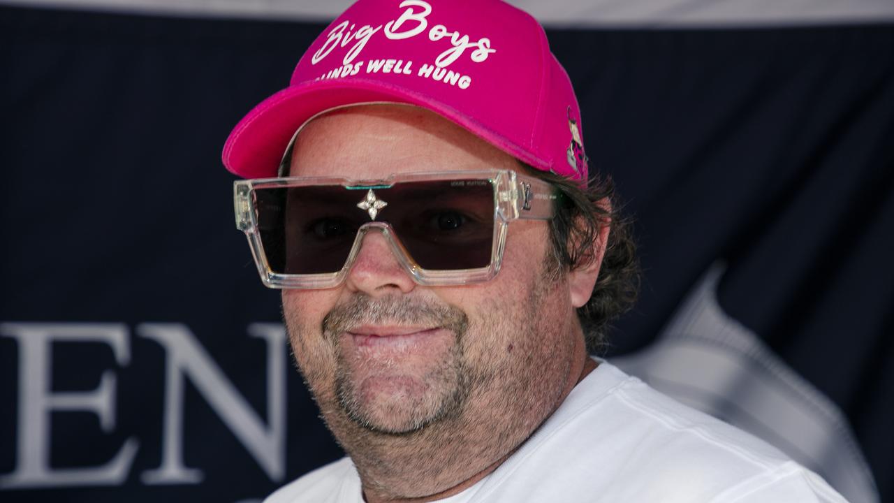 Nev Fraser at the Sanctuary Cove Boat Show. Picture: Glenn Campbell