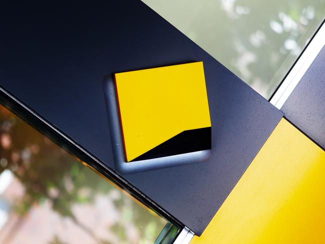 24/10/2017: Generic pictures of Commonwealth Bank logo. Hollie Adams/The Australian