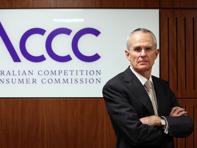 ACCC chair Rod Sims. Picture: James Croucher