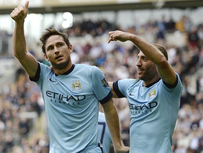 Frank Lampard got on the scoresheet again.