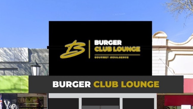 Plans of Burger Joint Lounge.