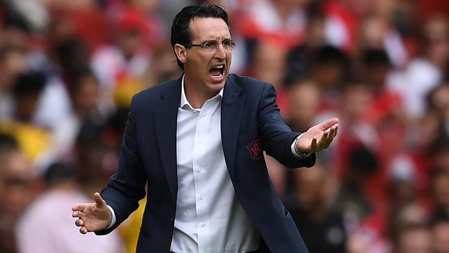 Unai Emery has struggled to give Arsenal an identity. Photo: Ben Stansall/AFP)