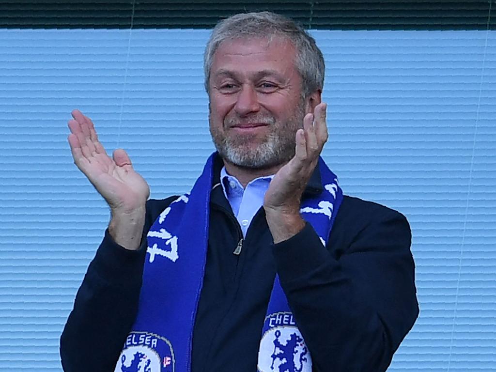 Chelsea's Russian owner Roman Abramovich. Picture: AFP