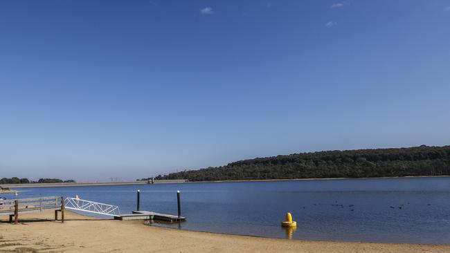 A four-year-old girl has died after being found unresponsive in Lysterfield Lake last week. Picture: Kerrie Spiteri.