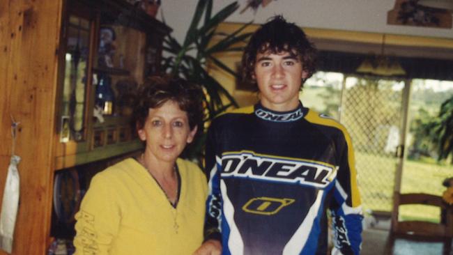 Joan Garriock and her youngest child Nathan, who was killed on June 15, 2003