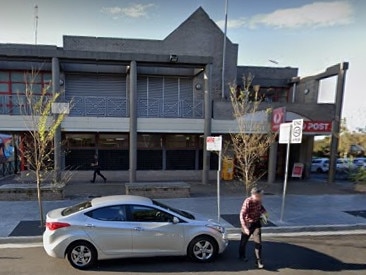 The two groups of yoiuths ended up outiside the Dee Why Post Office in Oaks Ave. File picture: Google Maps