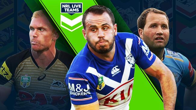 NRL live teams for round 16.