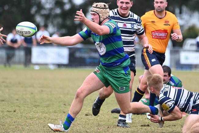 Jack Leo. GPS v Brothers Colts club rugby 1. Saturday June 1, 2024. Picture, John Gass