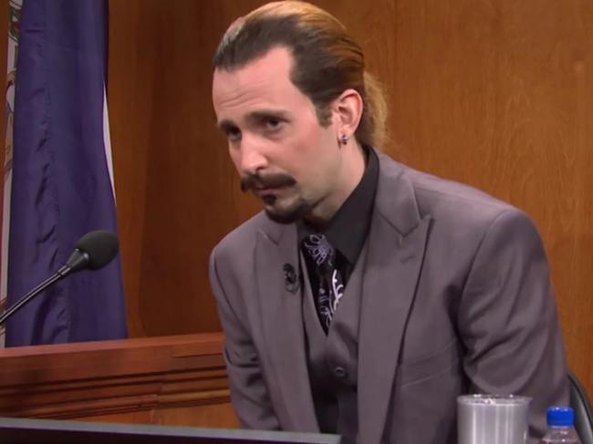 Kyle Mooney played Johnny Depp on SNL.