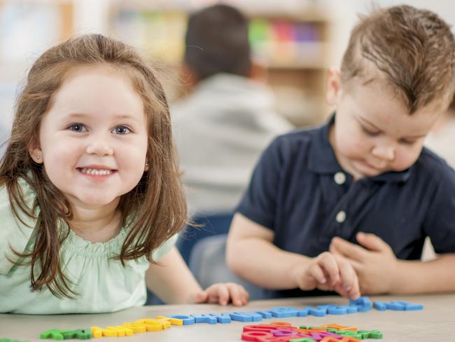 Generic photo of children at a daycare centre / childcare centre. Picture: iStock