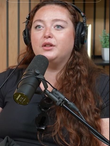 Grace said she still ‘loves’ her former co-host even though the podcast ended. Picture: TikTok