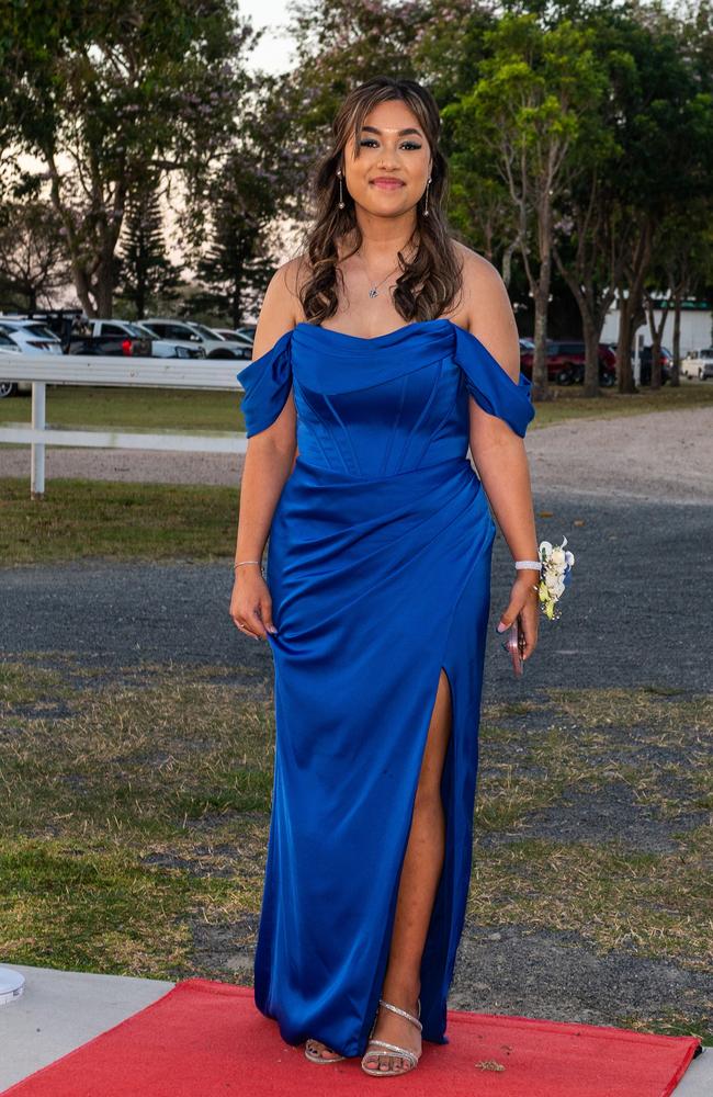 Montana Saron-Nicol at Mackay State High School, Mackay Turf Club Saturday 14 October 2023 Picture: Michaela Harlow