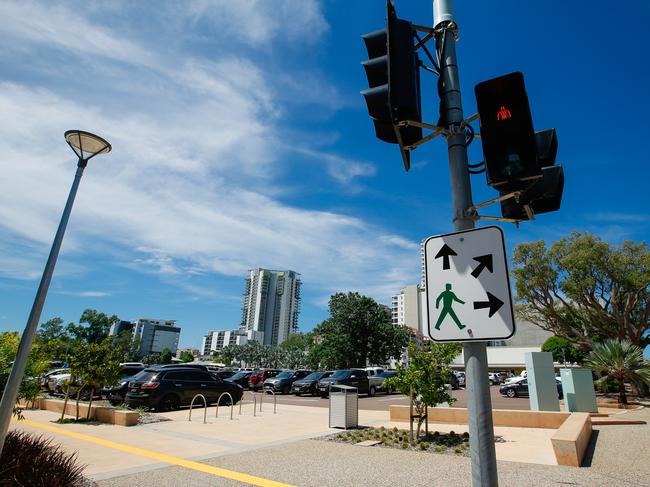 The loss of almost 400 carparks at Cavenagh St has sparked fears that businesses could be forced to close. Picture: Glenn Campbell