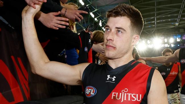 Merrett has been a consistent force for the Bombers. (Photo by Michael Willson/AFL Photos via Getty Images)