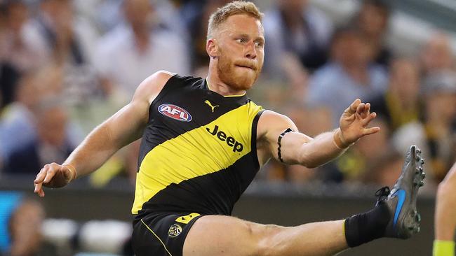 AFL. Second Preliminary Final. 20/09/2019. Richmond v Geelong at the MCG.   Richmonds Nick Vlastuin     . Pic: Michael Klein.