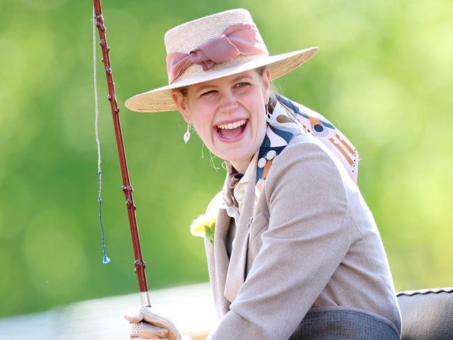 Lady Louise Windsor the Sandringham Horse Driving Trials in Norfolk, England. Picture: Getty Images