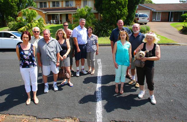 John Allen and his neighbours are upset over the State Government's precinct plan for Showground station, which has zoned one side of his street for up to eight-storeys and the other side for three-storey townhouses.