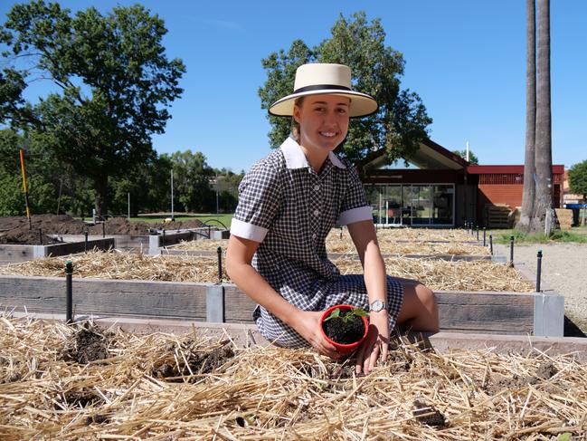 The Scots School Albury student Laila Armsden hopes to continue her passion for agriculture in the UK next year.