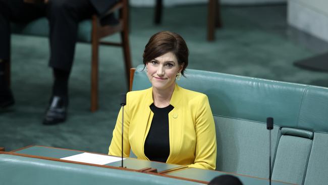 Nicolle Flint during Question Time in the House of Representatives. Picture: Gary Ramage