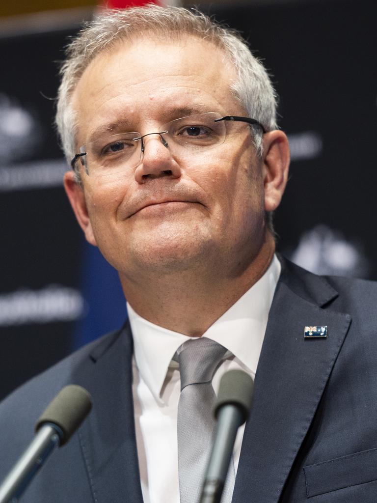 Australian Prime Minister Scott Morrison will outline what new travel model may look like. Picture: Rohan Thomson/Getty Images