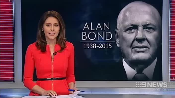 Nine News: Passing of Alan Bond