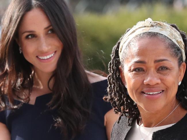 Meghan Markle and her mother, Doria Ragland in 2018. Picture: Getty Images