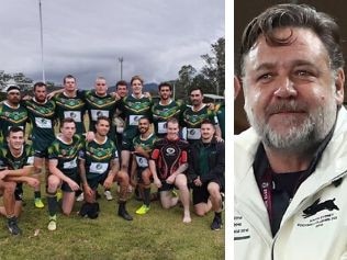 Russell Crowe backs the Orana Valley Axemen.