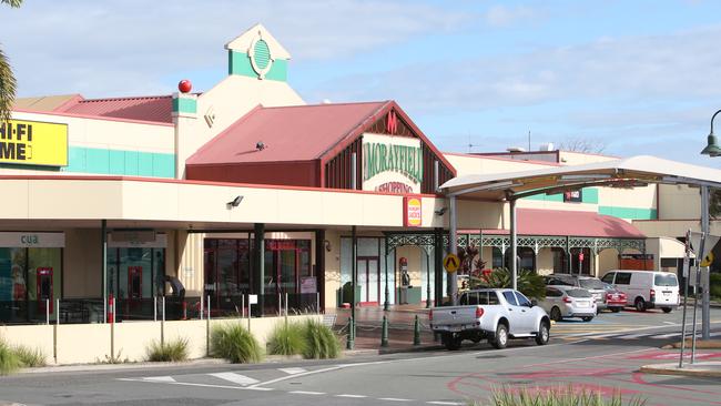 Police and paramedics are on the scene of an ongoing incident at Morayfield Shopping Centre. File picture