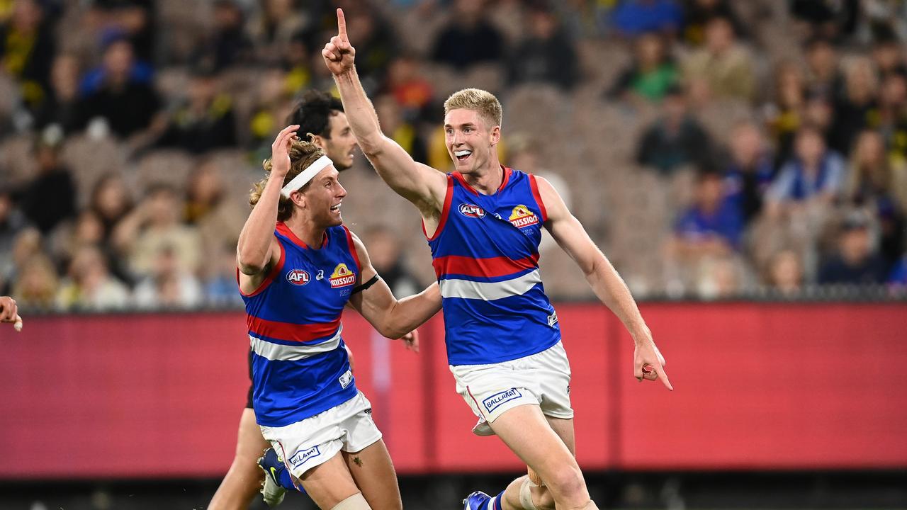 The Western Bulldogs have lost in-form ruckman Tim English for up to three games. Picture: Getty Images