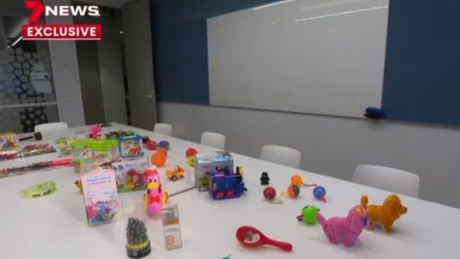 More than 70 per cent of unsafe toys are bought online. Picture: 7 News