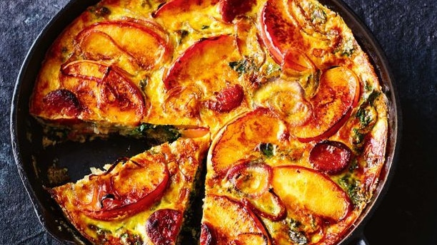 Try this chorizo, kale and apple frittata.