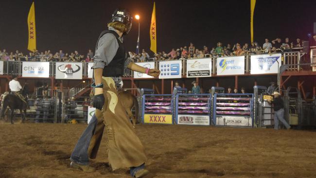 Action from Round 1 of the 2024 Noonamah Tavern Rodeo. Picture: Darcy Jennings.