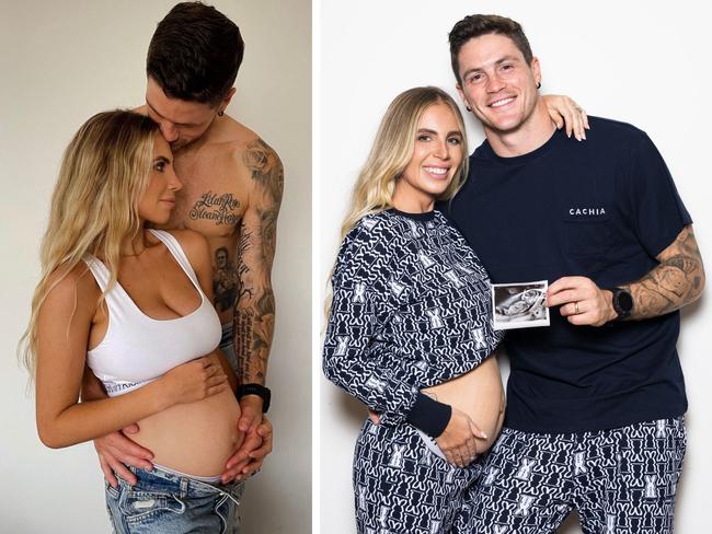 Jack and Mikayla are going to be parents for the third time. Photo: Supplied