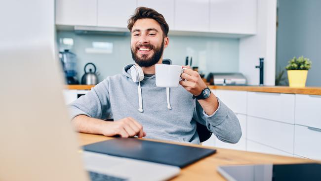 NAB employees will be spending less time working from home later this year. Picture: istock