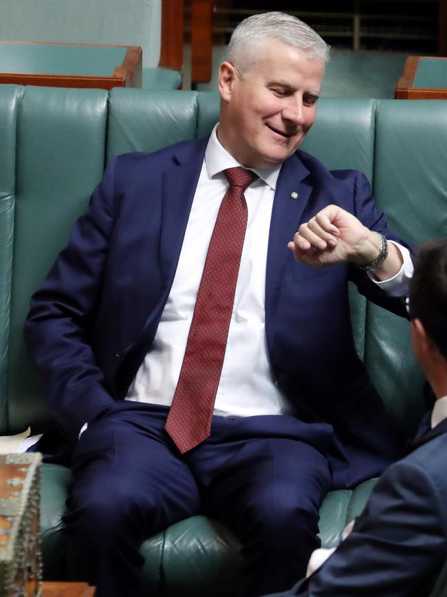 Internal polling conducted for the National Party before Christmas found leader and Deputy Prime Minister Michael McCormack was “near invisible” to voters. Picture: Gary Ramage