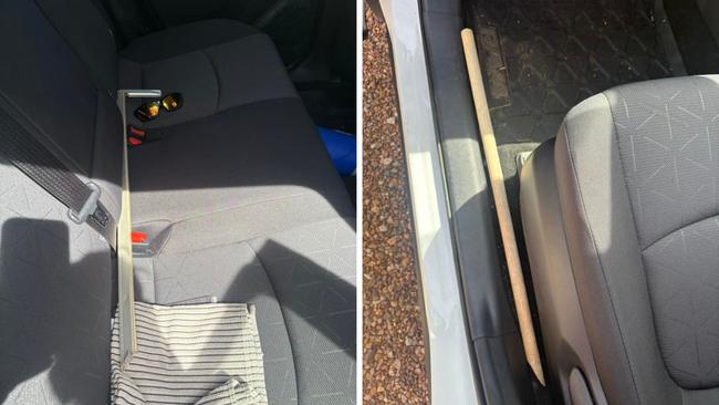 NT Police were notified of a home invasion at Fourth St, Katherine at about 1am on Boxing Day. The group stole a vehicle and were armed with weapons. Picture: Facebook