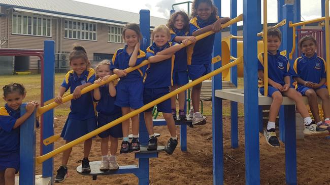 My First Year: Murgon State School Preps. Porscha, Mahleea, Georgia, Lily, Jett, Diamond, Moira, Reef, and Anmanarie.