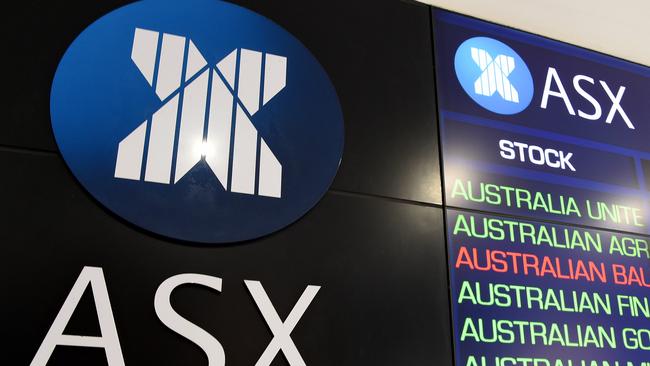 SYDNEY, AUSTRALIA - NCA NewsWire Photos AUGUST, 12, 2020: Digital market boards are seen at the Australian Stock Exchange (ASX) in Sydney. Picture: NCA NewsWire/Bianca De Marchi