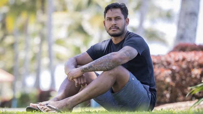 Ben Barba will get an additional week off before he hits the ground running with the Cowboys. Picture: Peter Wallis