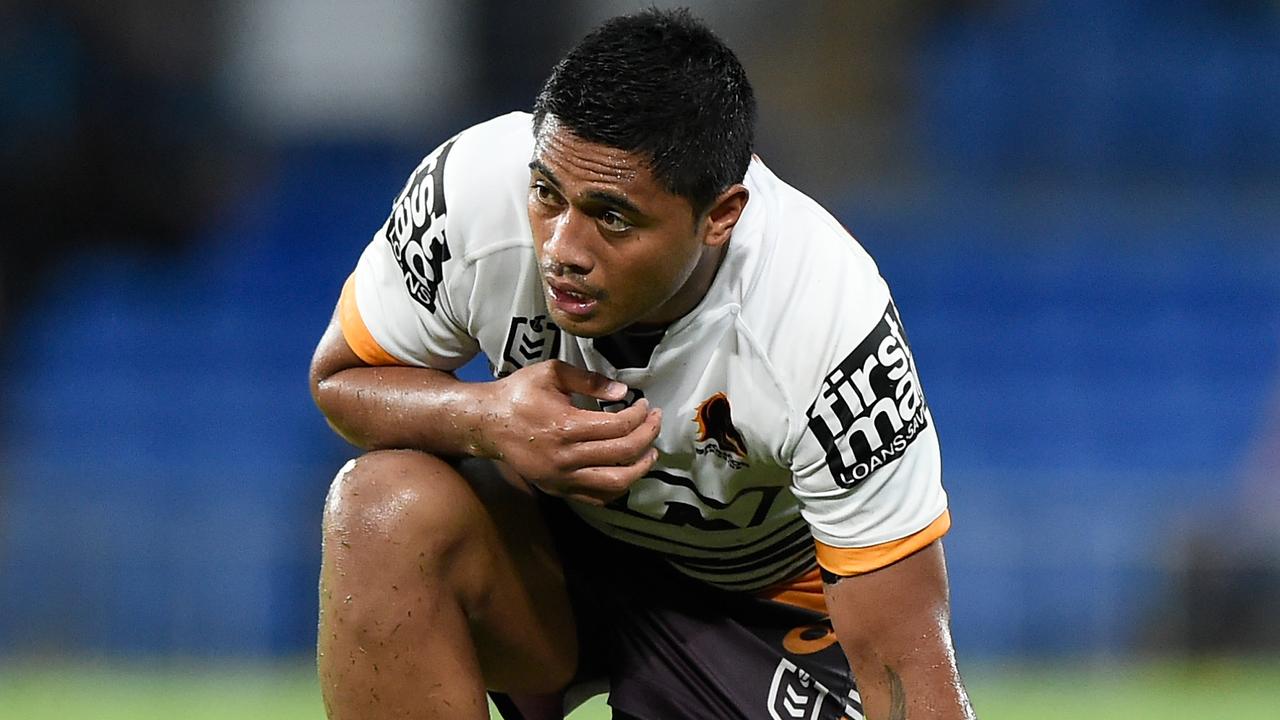 Anthony Milford of the Broncos has fallen a long way since the 2015 grand final.