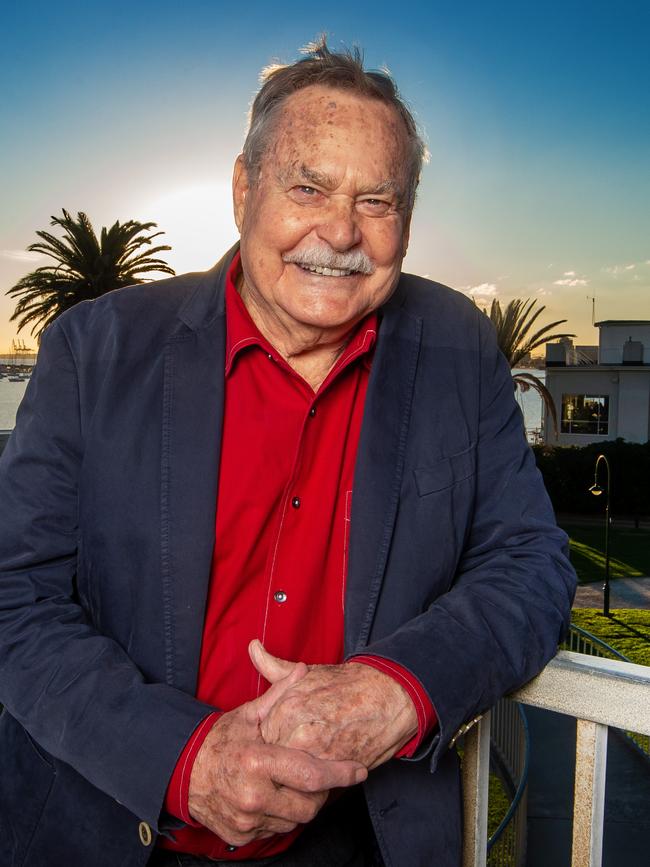 The great Ron Barassi today...