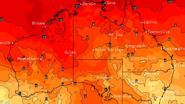 The south-eastern parts of Australia are ready to be smashed by an intense heatwave, which is set to continue through to the end of the week and into the weekend.