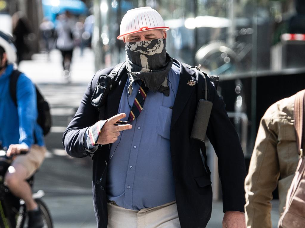 Keith Wass arriving at the Downing Centre. Picture: NCA NewsWire / James Gourley