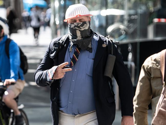 Keith Wass arriving at the Downing Centre. Picture: NCA NewsWire / James Gourley