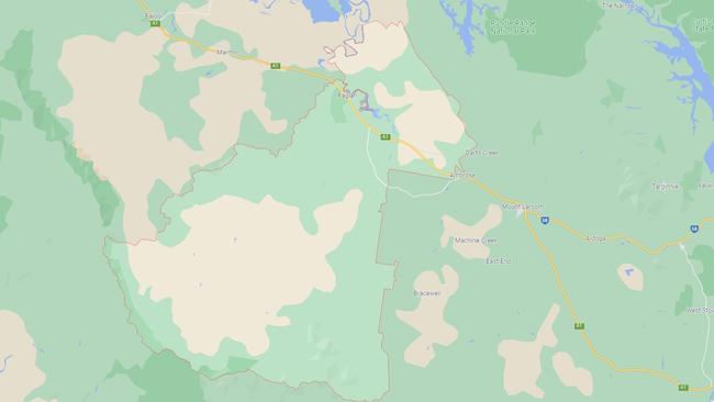 The rollover occurred on a private property in Raglan, a rural town in the Gladstone region. Picture: Google Maps