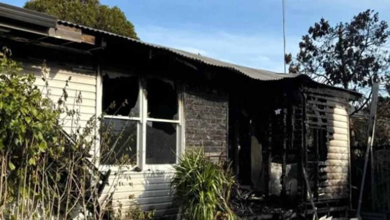 A house fire in Norlane on Saturday, September 28, 2024. Picture: Supplied