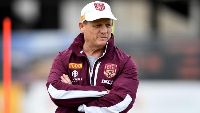 Kevin Walters is happy to help Anthony Seibold at the Broncos. Picture: Bradley Kanaris/Getty Images