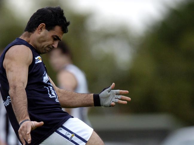 George Gorozidis slots a goal for Berwick.