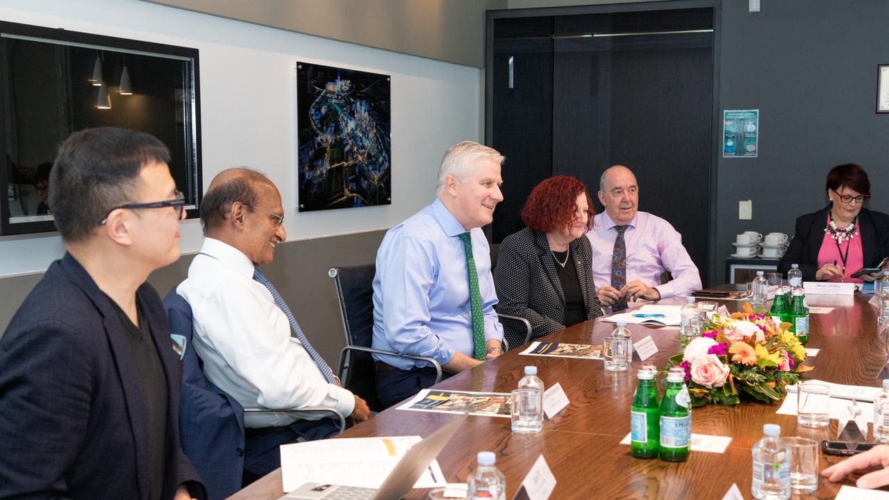 Deputy Prime Minister Michael McCormack speaks with key stakeholders.